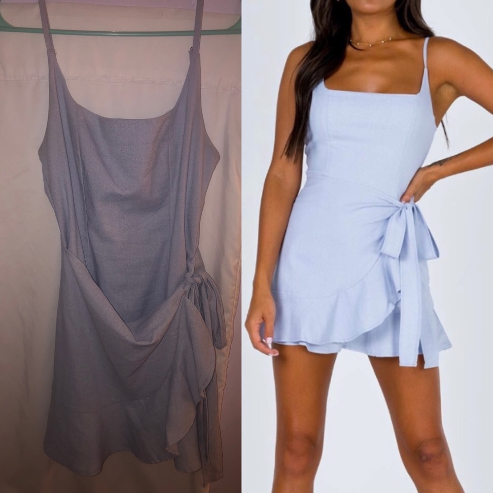Princess poly blue dress